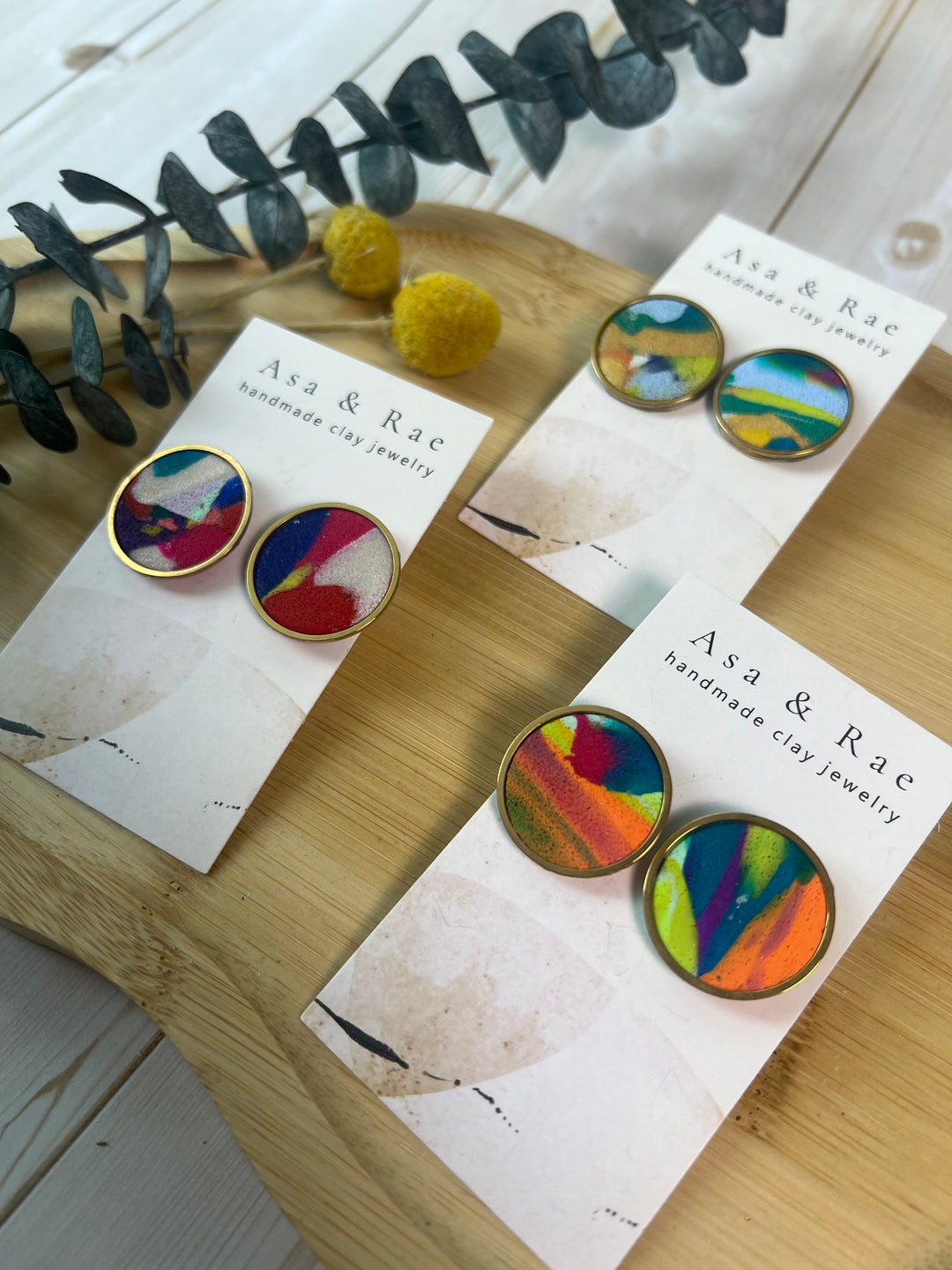Statement Circle Studs