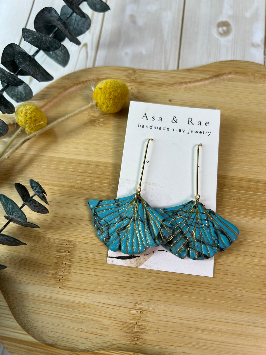 Ginkgo Leaf Dangle