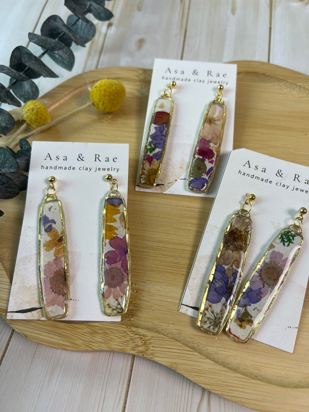 Oblong Rectangle Dangle