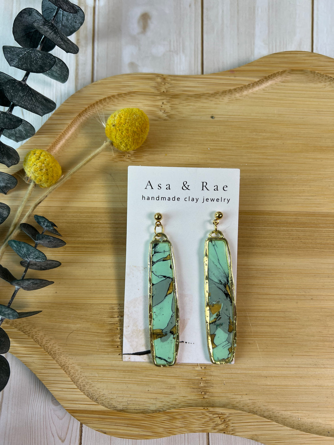Oblong Rectangle Dangle