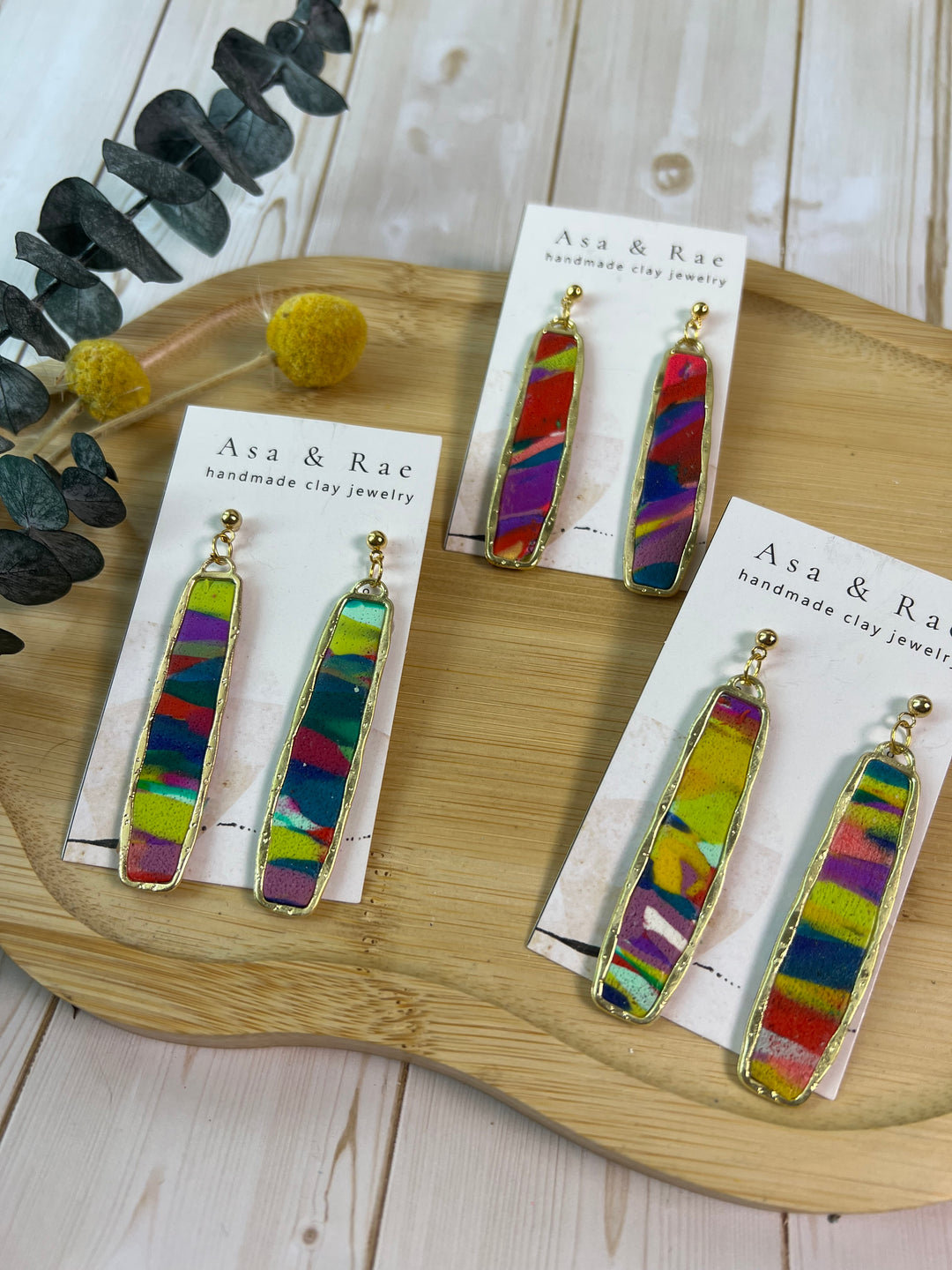 Oblong Rectangle Dangle