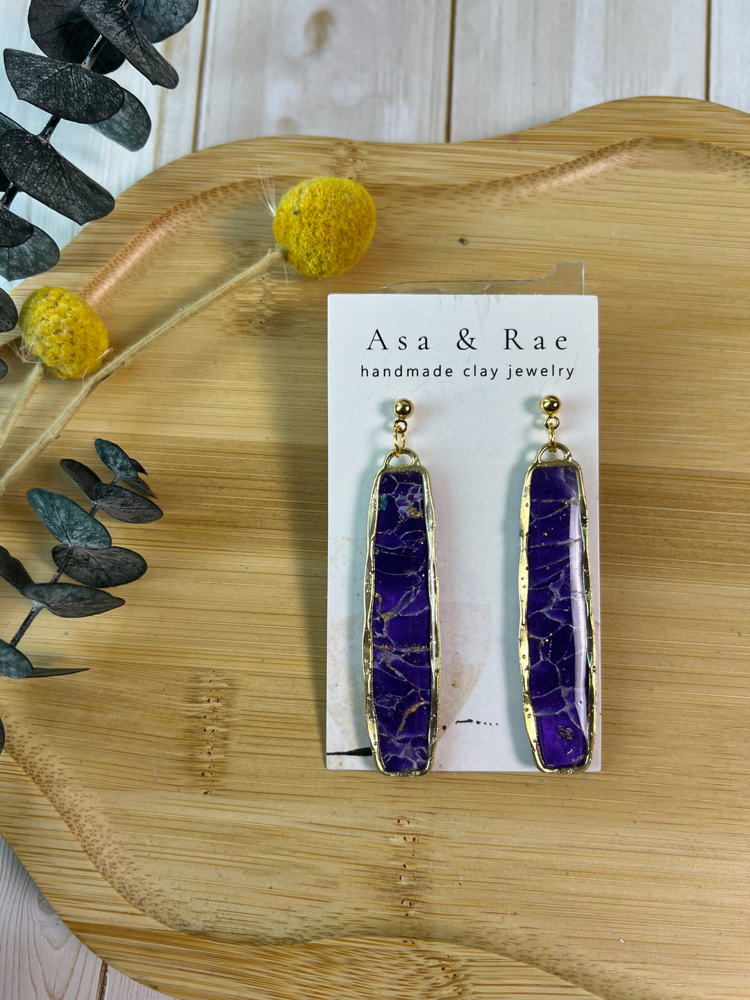 Oblong Rectangle Dangle