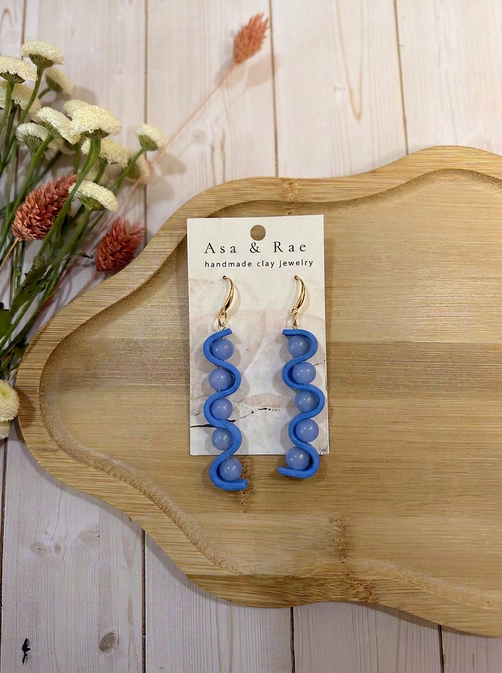 Coil Dangle Eearrings