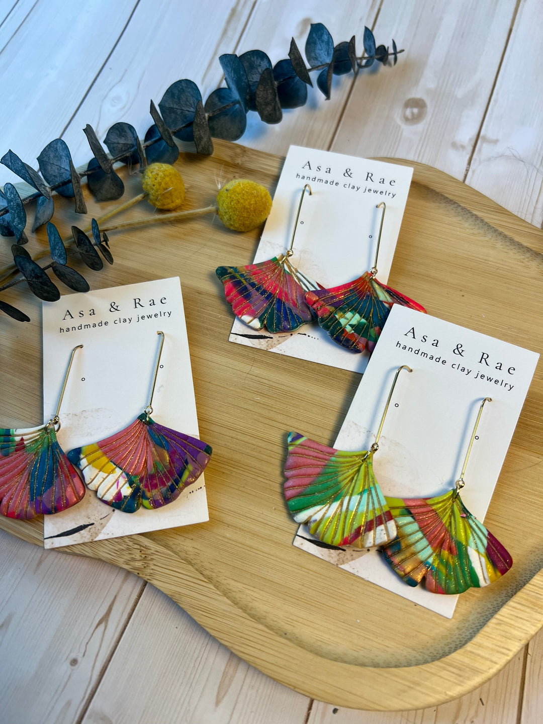 Ginkgo Leaf Dangle