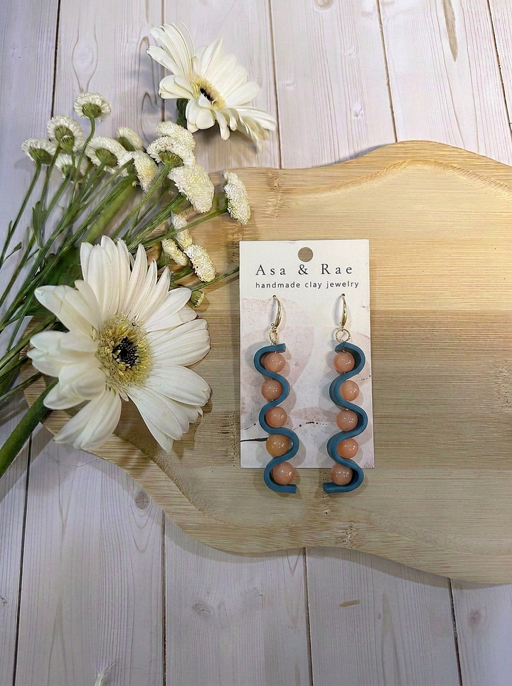 Coil Dangle Eearrings