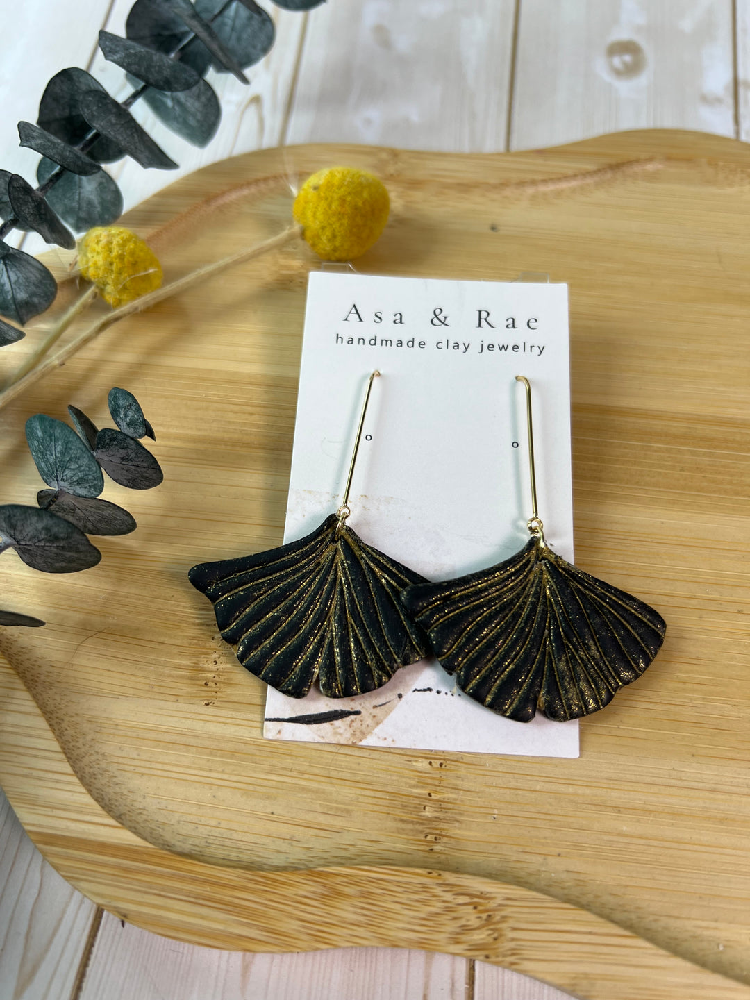 Ginkgo Leaf Dangle
