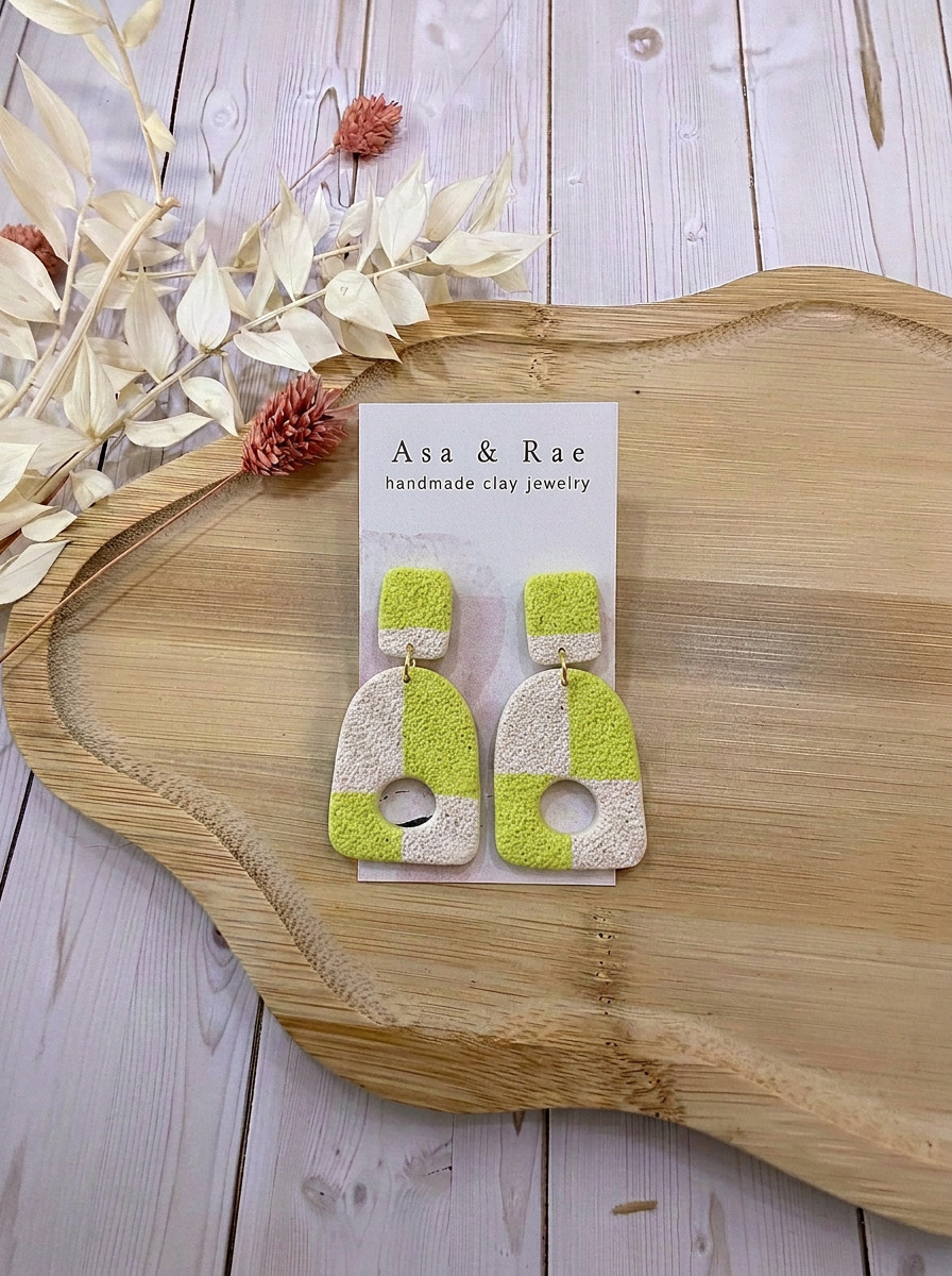 Geometric Statement Earrings
