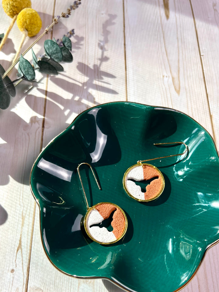 Lone Star Wildhorn cutout dangles